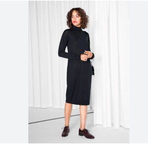 Smartwool Black Turtleneck Dress